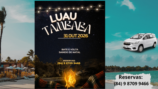 LUAU 31 OUT 2026 COSTA DO CONDE 